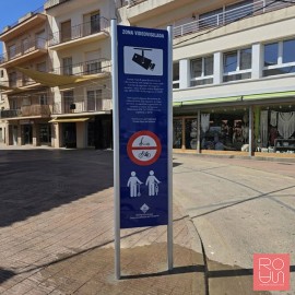 Tòtem d'Informació Municipal d'Accessos i Trànsit